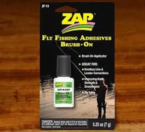 ZAP-a-GAP Fly Fishing Adhesive Brush-on