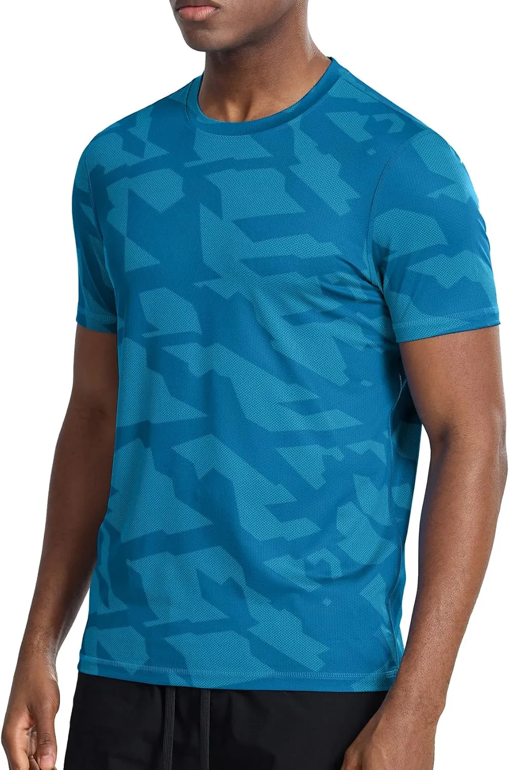 Zengjo Mens Athletic Shirts Short Sleeve Quick Dry Running Workout T-Shirt Moisture Wicking Performance Tee