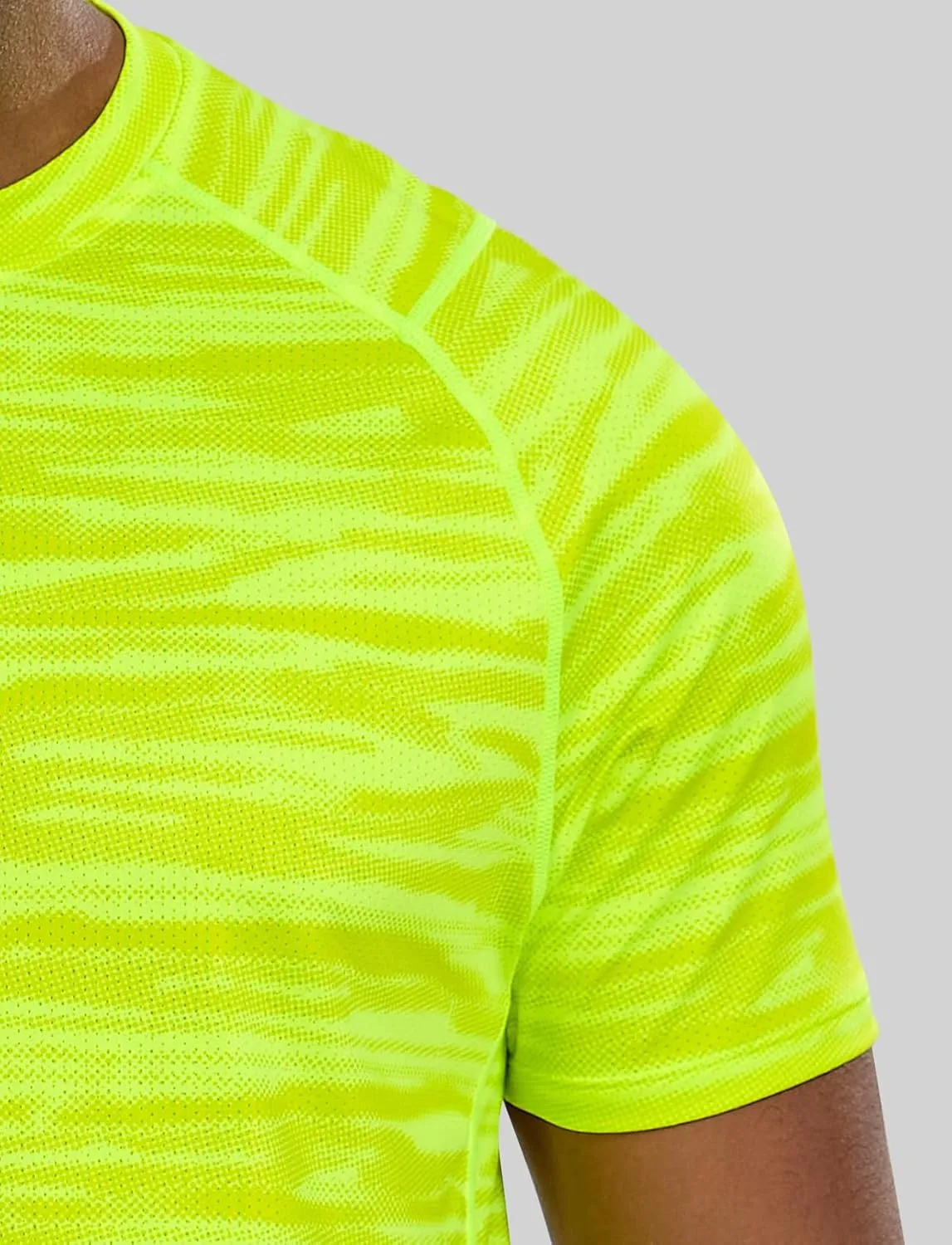 Zengjo Men's Workout Shirts Short Sleeve,Quick Dry Athletic Running Performance Crewneck T-Shirt Moisture Wicking