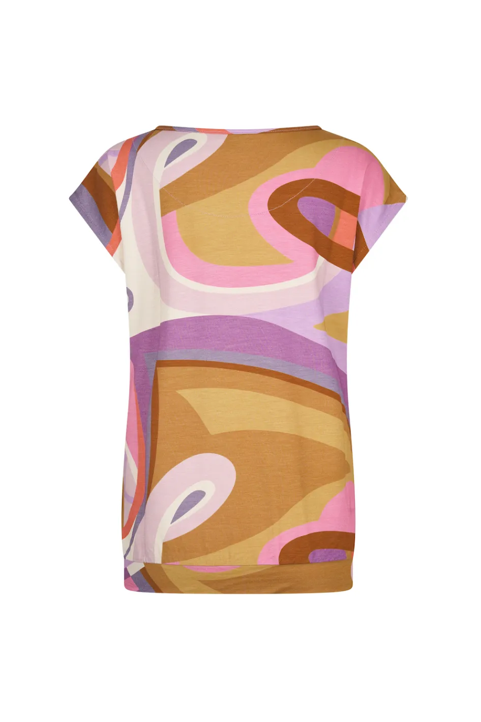 Zilch Capsleeve Top in Sixties Lavender